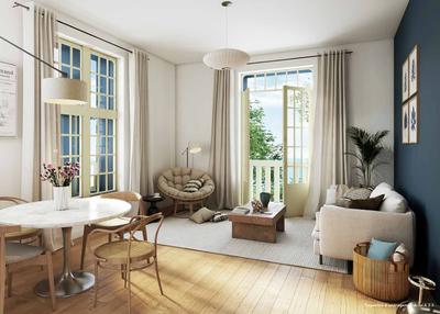 Appartement - 62 m² - 3 pièces