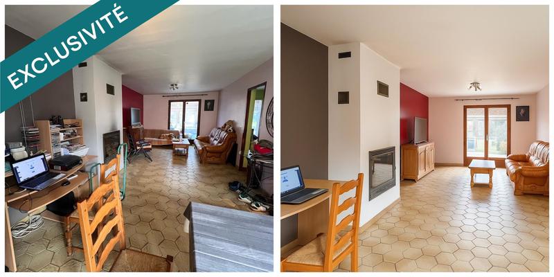 Maison - 125 m² - 6 pièces