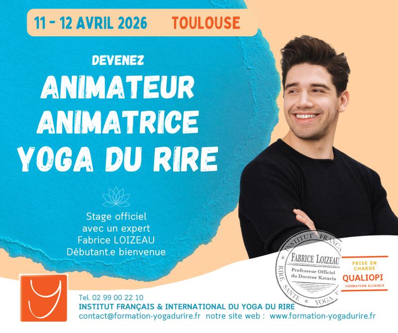 Animateur de Yoga du Rire à Toulouse!