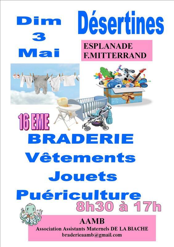 Braderie puériculture, vêtements, jouets