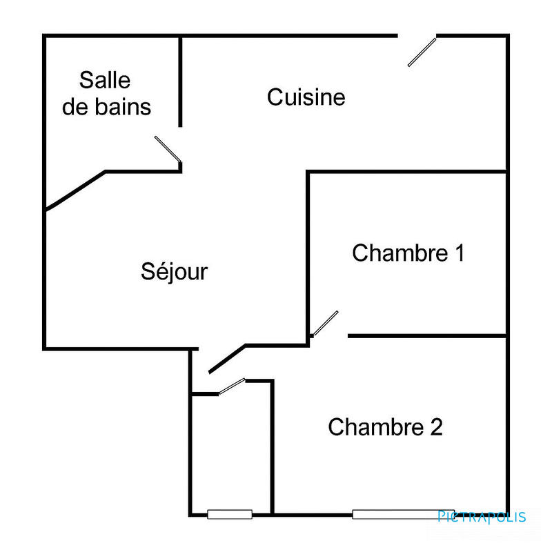 Appartement - 78 m² - 3 pièces
