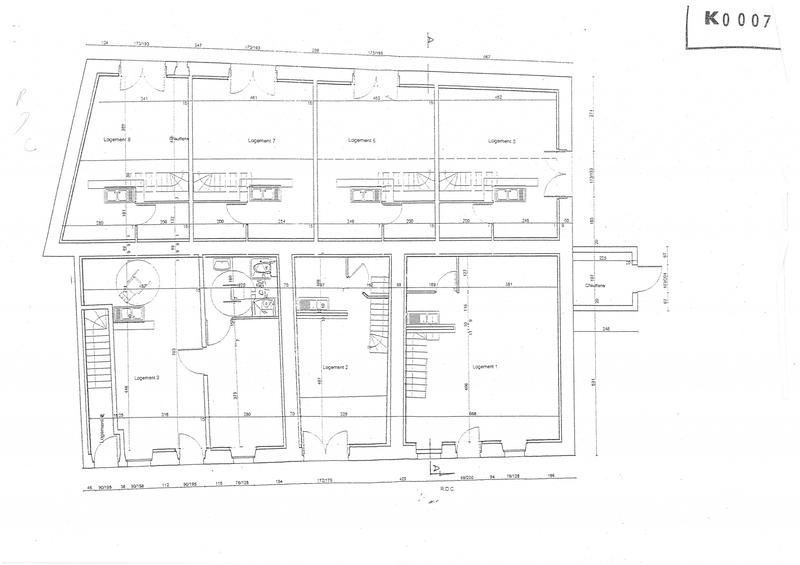 Immeuble - 370 m² - 20 pièces
