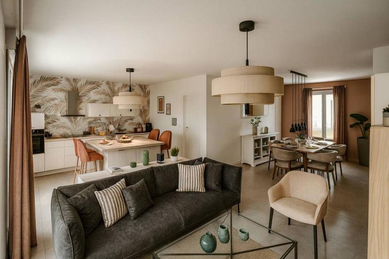 Maison - 92 m² - 4 pièces