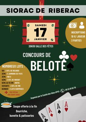 Concours de belote