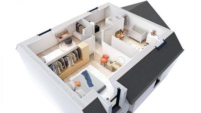 Maison - 105 m² - 6 pièces