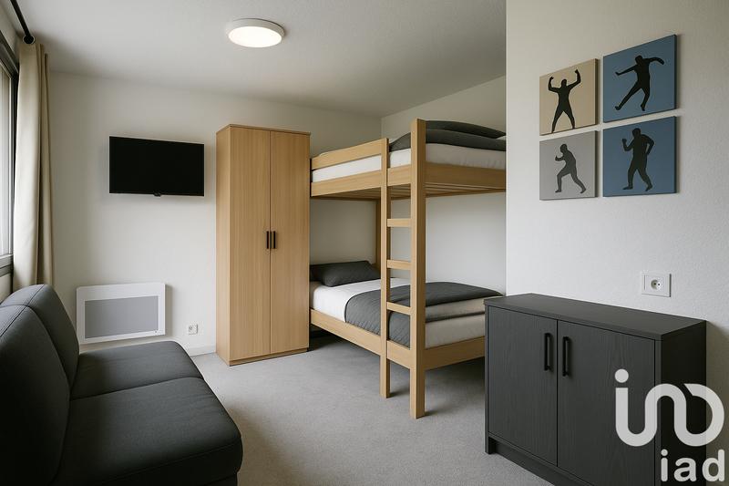 Appartement - 20 m² - 1 pièce