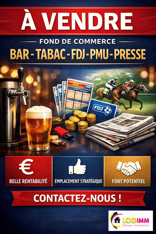 Fonds de commerce - 115 m²
