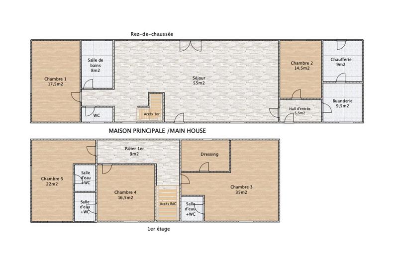 Maison de campagne - 560 m² - 34 pièces