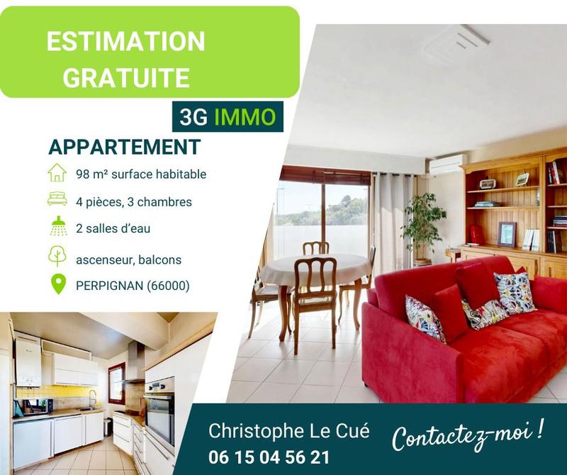 Appartement - 99 m² - 4 pièces
