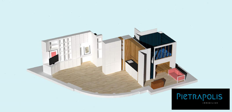 Appartement - 42 m² - 2 pièces