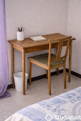 Chambre - 12 m² - 1 pièce