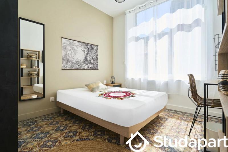 Chambre - 11 m² - 1 pièce