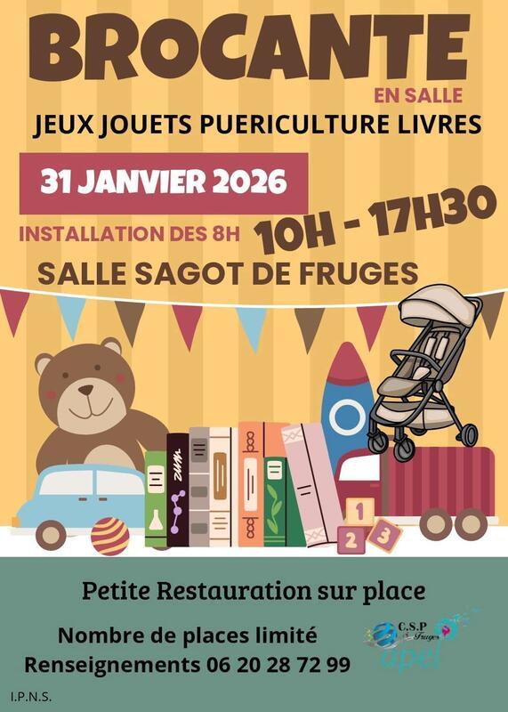 Brocante vêtements, jeux, jouets, puériculture