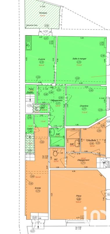 Maison de ville - 225 m² - 14 pièces