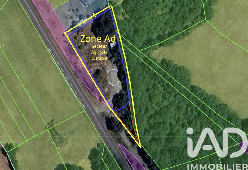 Terrain agricole - 2 160 m²