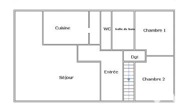 Maison - 89 m² - 4 pièces