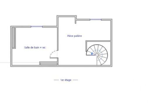 Appartement - 26 m² - 2 pièces