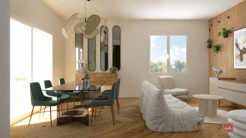 Appartement - 103 m² - 4 pièces