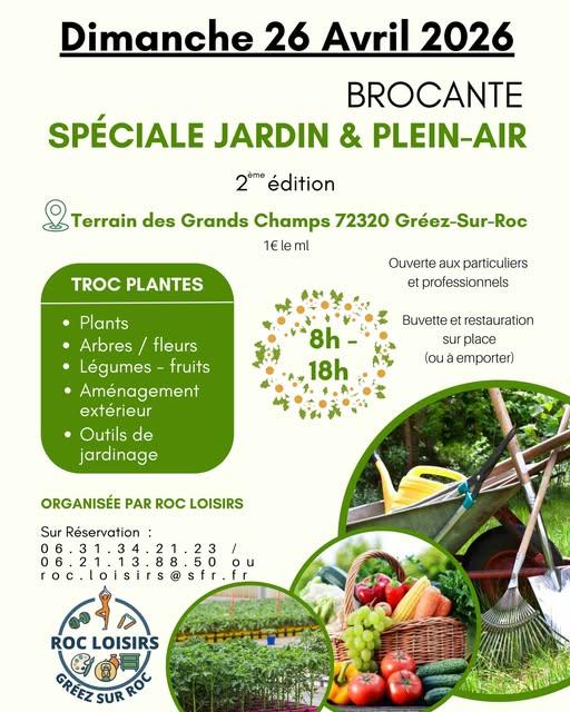 Brocante Spécial Jardin et Plein air