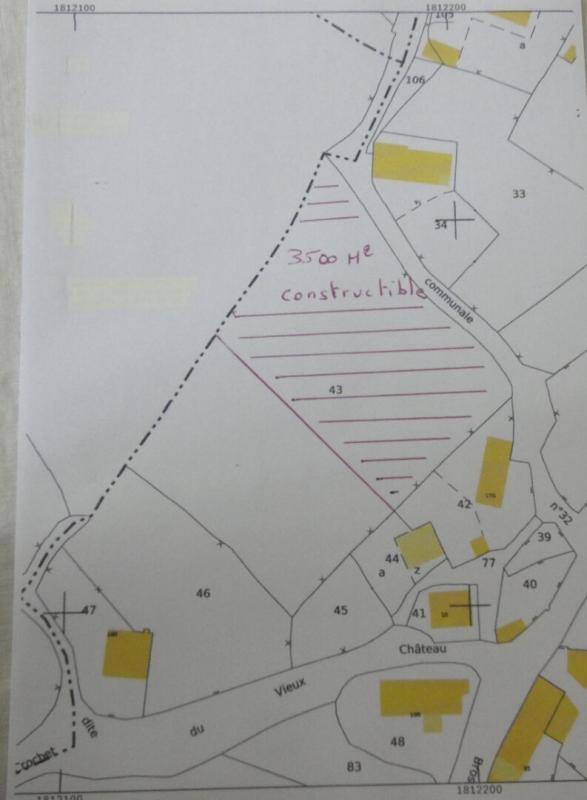 Terrain constructible - 5 630 m²