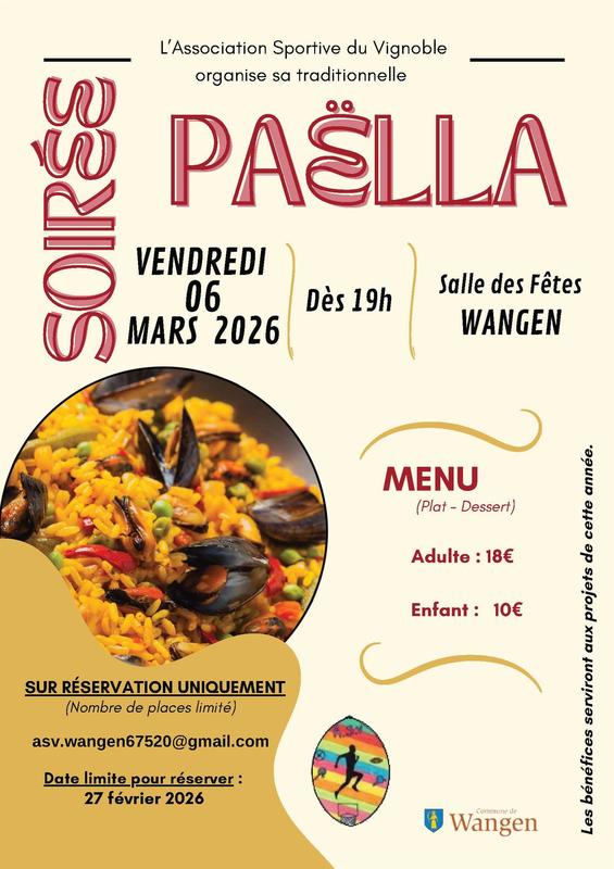 Soirée Paëlla