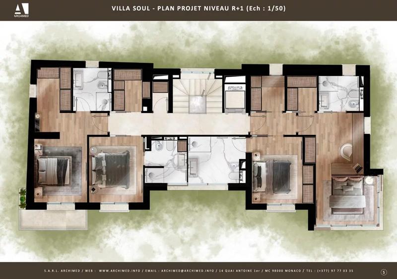 Villa - 400 m² - 7 pièces