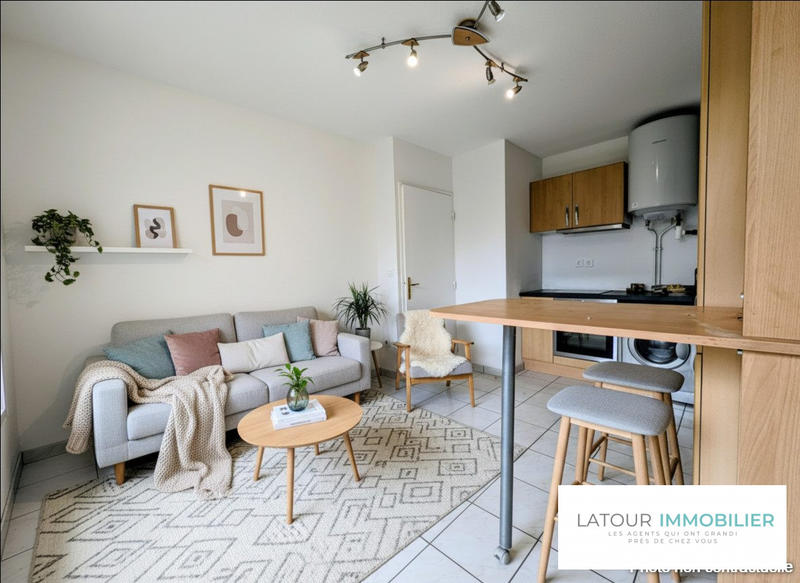 Appartement - 30 m² - 2 pièces