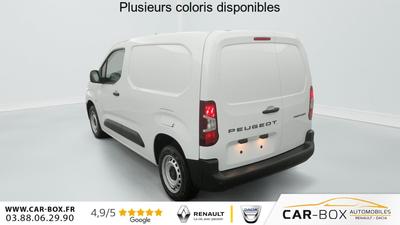 Peugeot Partner Fourgon m 650 Kg Bluehdi 100 s Bvm6