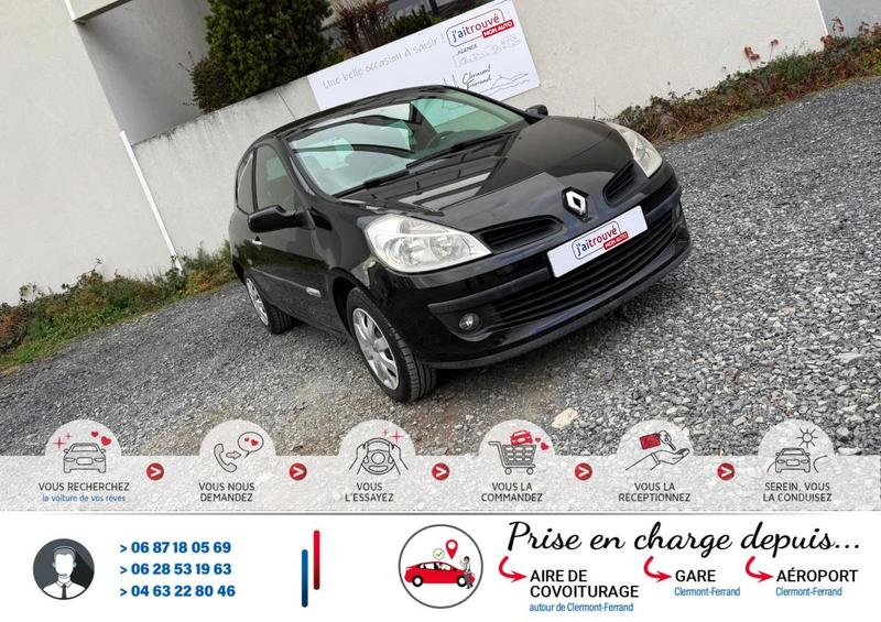 Renault Clio 1.2 16v 75cv 134000km Black Color Signé Rip Curl*Ct Révision Kit Distribution Entretien Ok*Véhicule Sous Garantie*100 Points de Contrôles*CarteGrise Moitié prix (Véhicule plus 10 ans)*Climatisation*Accoudoir*Fixation Isofix*Autoradio Cd/Mp3 (