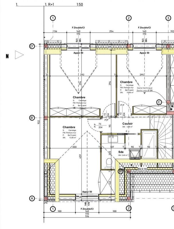 Maison - 80 m² - 4 pièces
