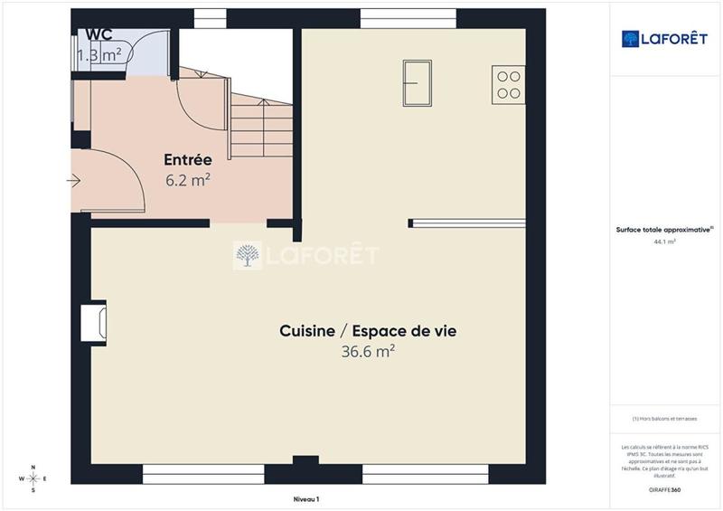 Maison - 90 m² - 5 pièces