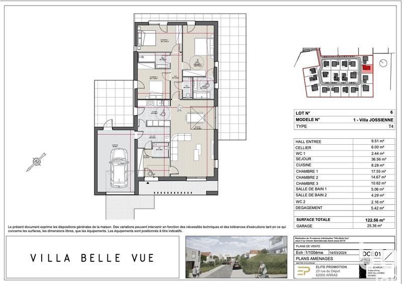 Maison - 122 m² - 4 pièces