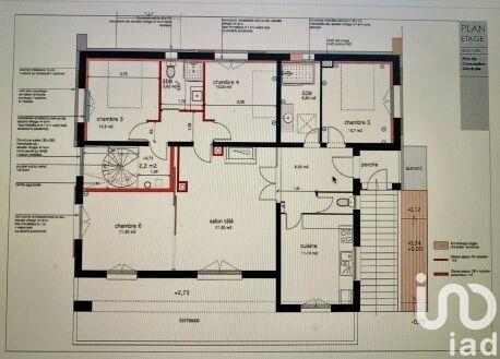 Maison - 186 m² - 6 pièces