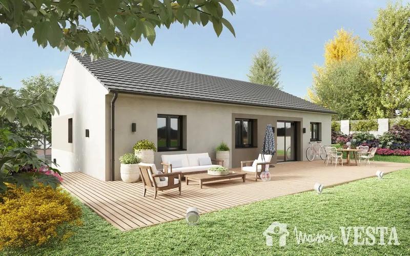 Maison - 96 m² - 5 pièces