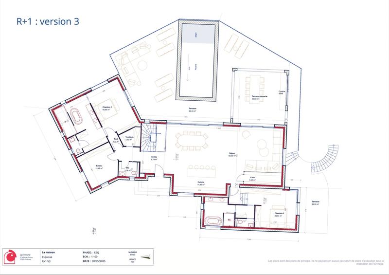 Villa - 400 m² - 9 pièces