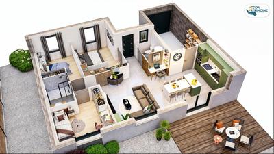 Maison - 73 m² - 5 pièces