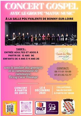 Concert du groupe &quot;Matou Gospel&quot;