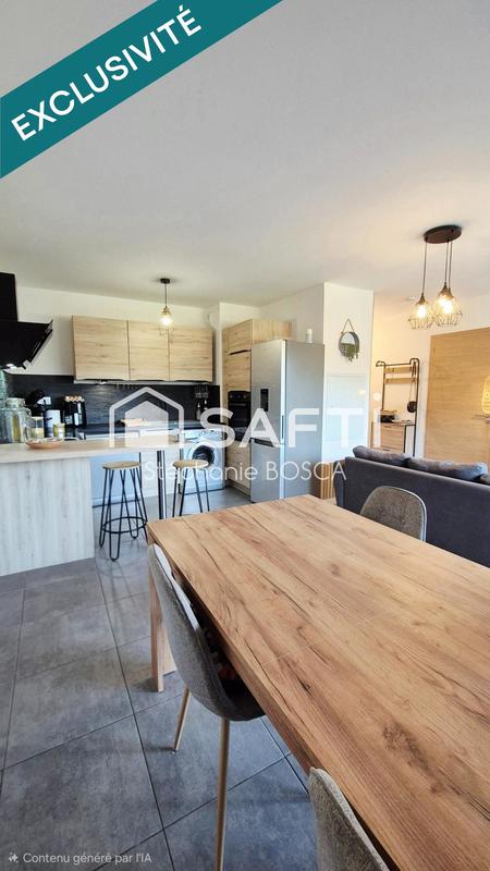 Appartement - 46 m² - 2 pièces