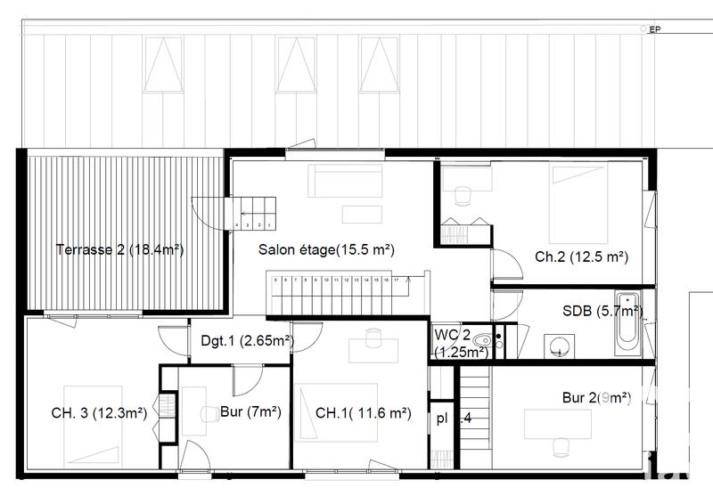Maison - 220 m² - 7 pièces