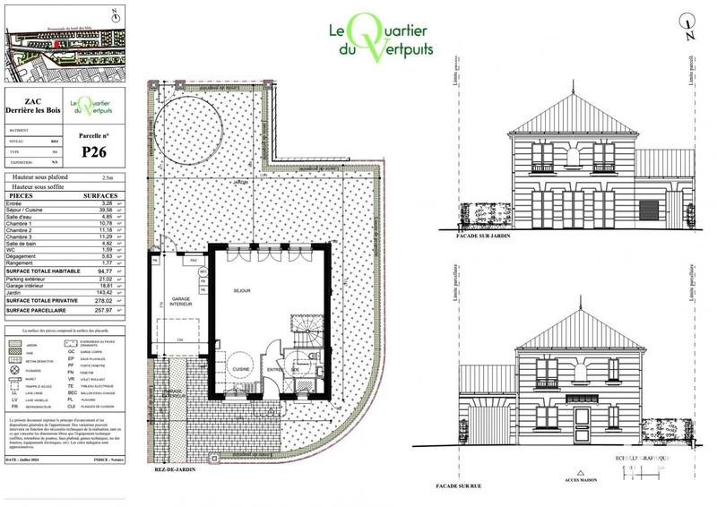 Maison - 95 m² - 4 pièces