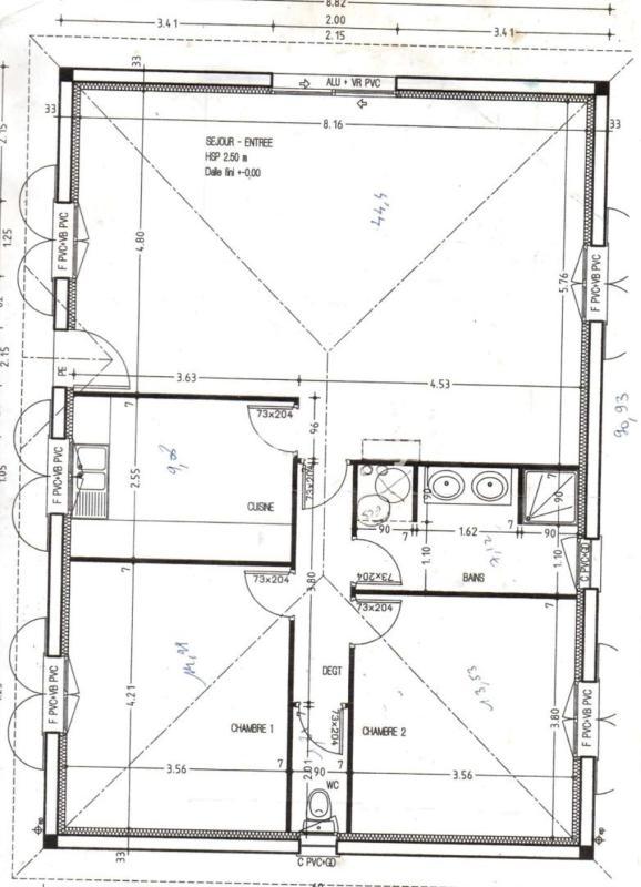 Pavillon - 94 m² - 4 pièces