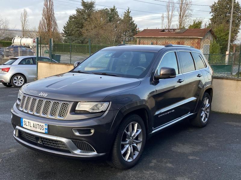 Jeep Grand Cherokee 3.0 Crd V6 4wd 250 Ch Ph2 Bva Summit Garantie 6 Mois / Reprise Possible