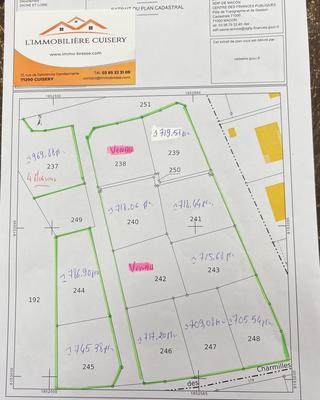 Terrain - 706 m²