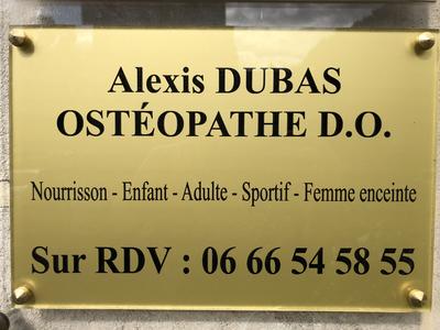 Alexis Dubas Ostéopathe
