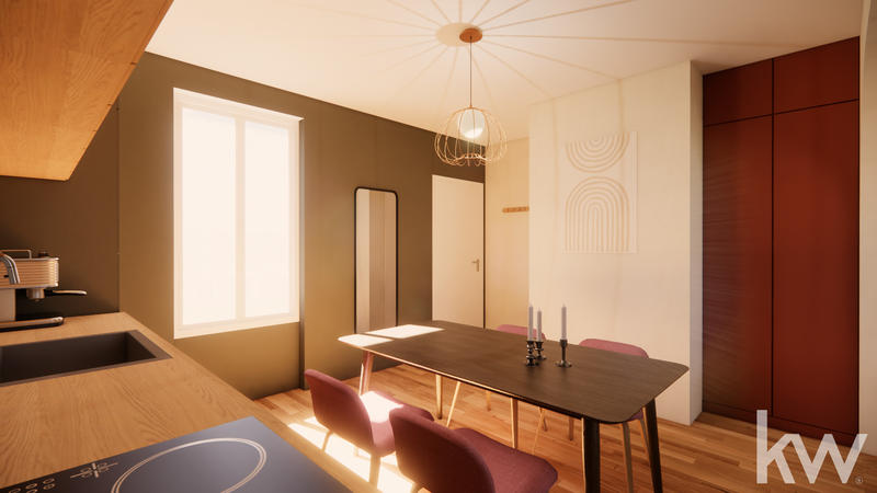 Appartement - 50 m² - 2 pièces