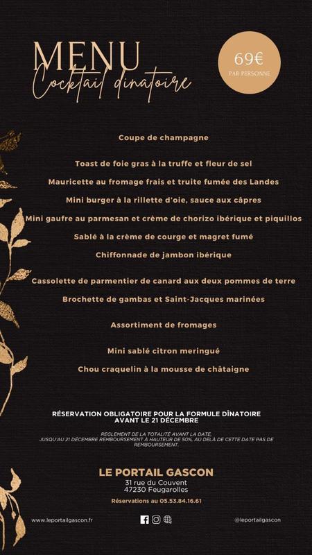 Réveillon au Portail Gascon