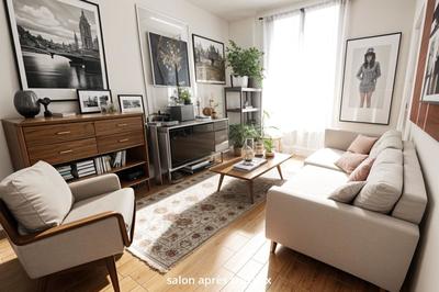 Appartement - 90 m² - 3 pièces