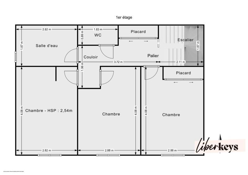 Maison - 93 m² - 4 pièces