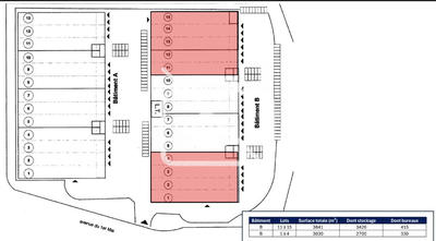 Entrepôt - 6 871 m²