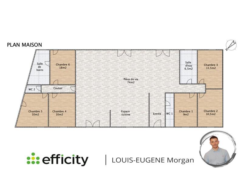 Pavillon - 158 m² - 8 pièces